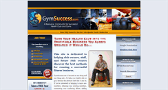Desktop Screenshot of gymsuccess.com